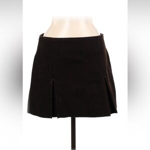 Vintage 90s box pleated mini skirt